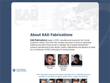 Tablet Screenshot of kadfab.com